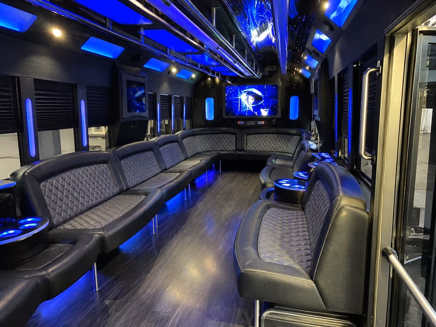 Athens athens birthday party bus rental party bus exterior