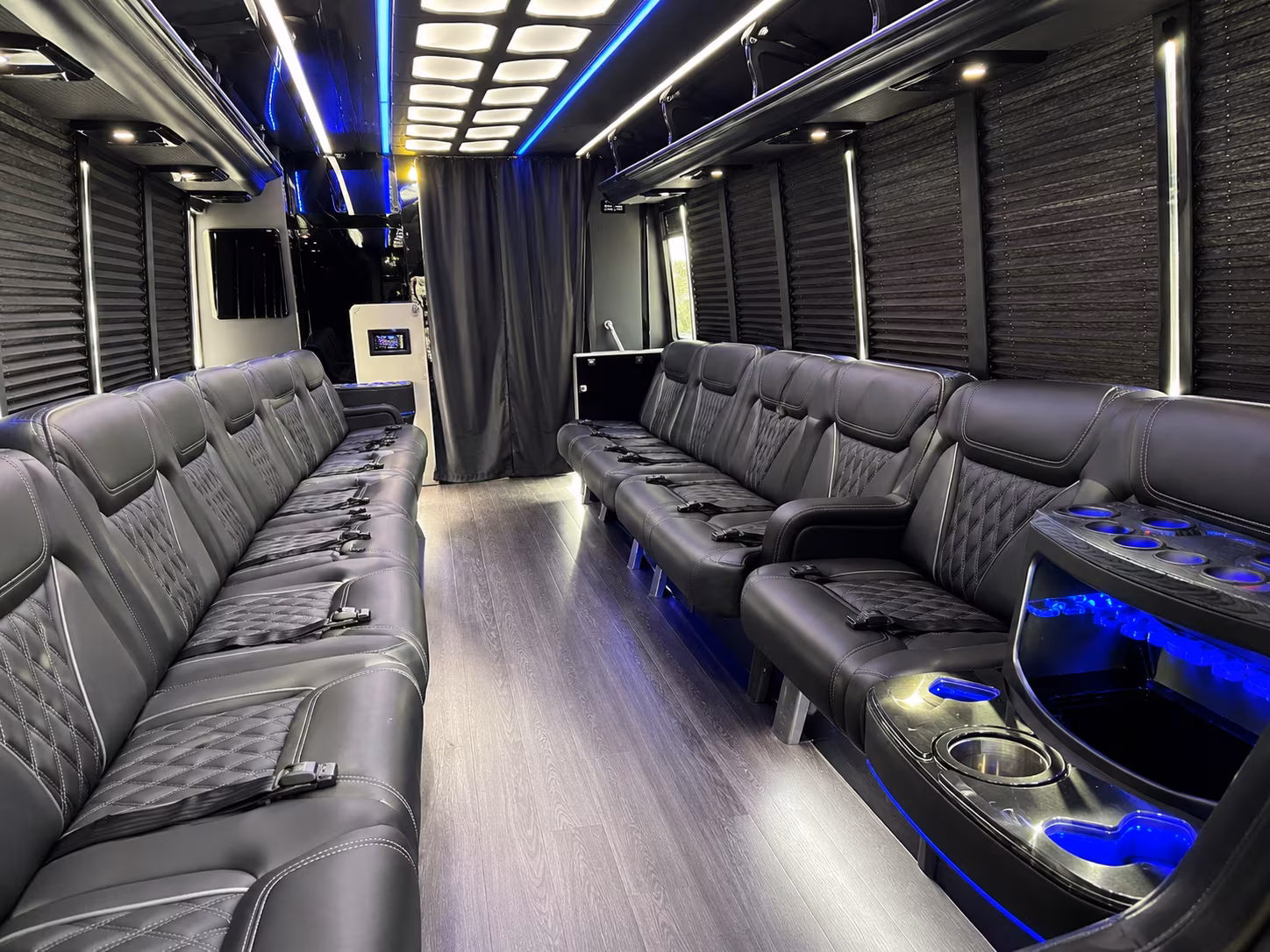 Athens Birthday, Sweet 16, & Quinceañera Transportation onboard seating
