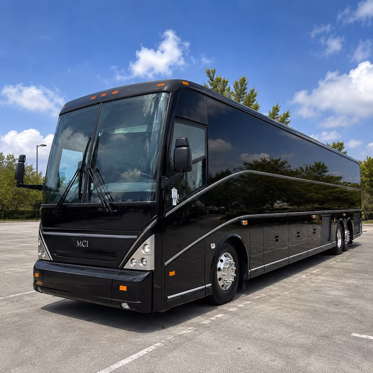 Athens Corporate Transportation party bus interior
