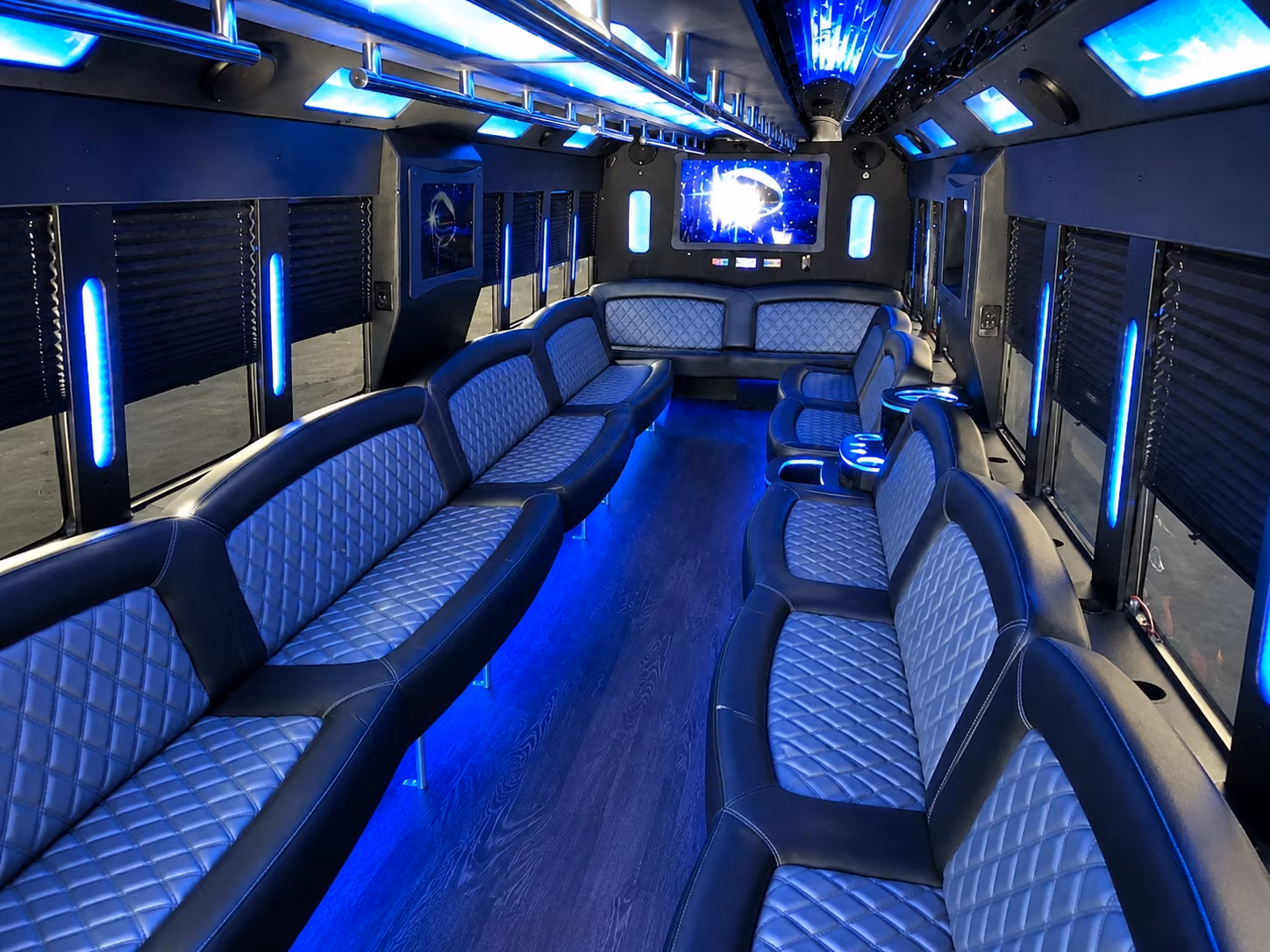 Athens Winery Tour & Pub Crawl Transportation onboard seating