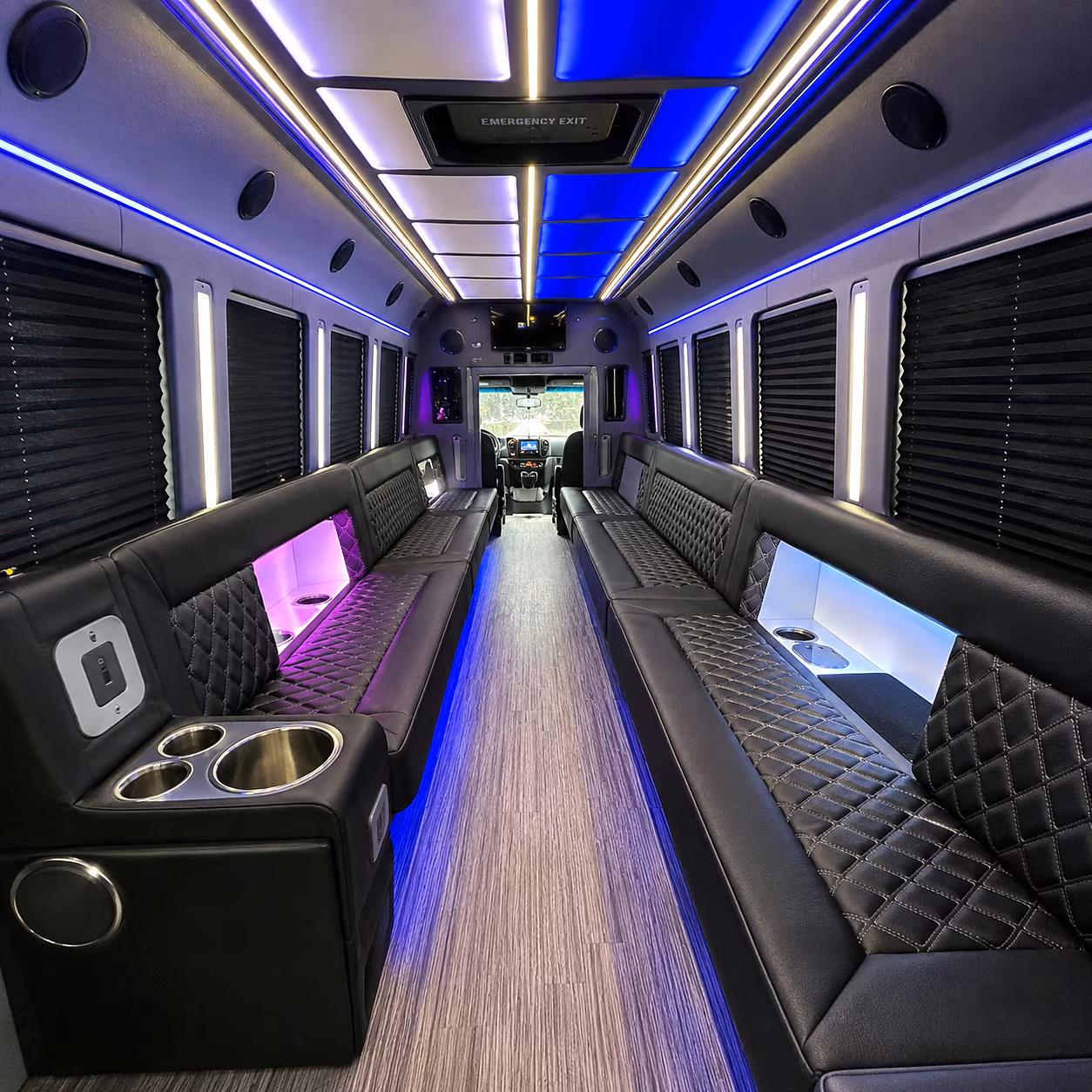 Roswell party bus rental