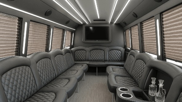 athens 25 passenger party bus rental
